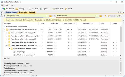 WinDataReflector Free File Sync